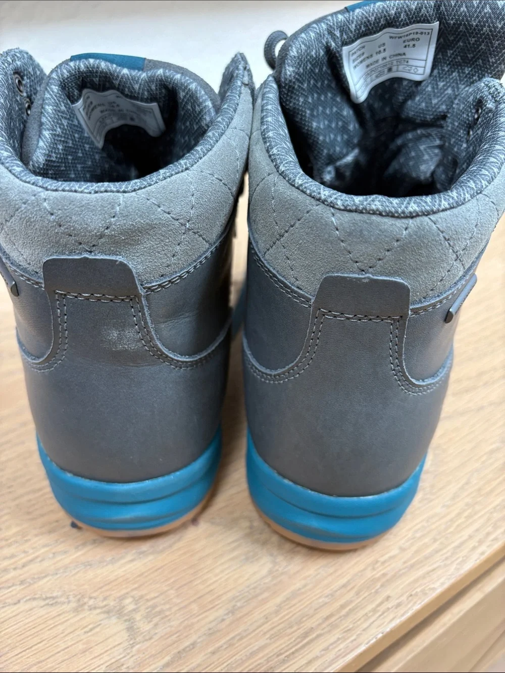 Forsake women Gray and Teal Hiking Boots
